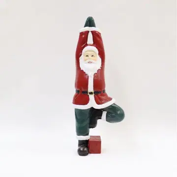 요가 산타 L E 나무 포즈