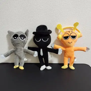 스플랜키 봉제 인형 3체 세트