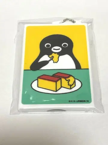 펜콜레! Suica 펭귄 IC 카드 케이스 카스테라