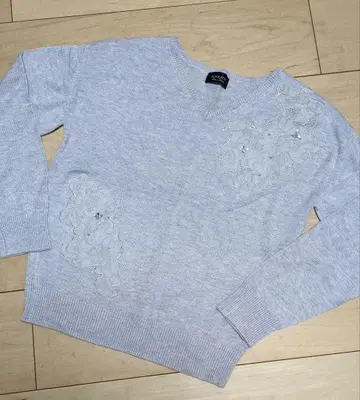 저스길리티 레이스 니트