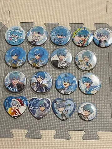 스토푸리 코론 캔 배지 모음