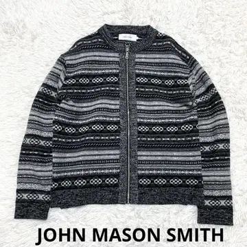 [ 새상품급 ] JOHN MASON SMITH 집업 니트 자켓
