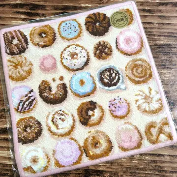 [ 완판템 ] 러브리 바이 페이러 손수건 모그모그 도넛