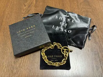 LOSEFORD 골드 체인 팔찌 20cm 셰이크 덩클