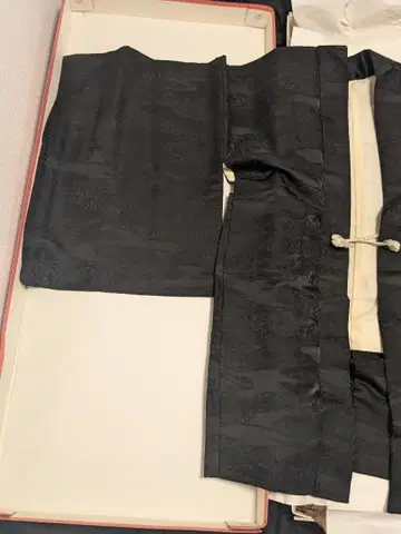 블랙 베이스 꽃무늬 코몬 기모노 겉옷