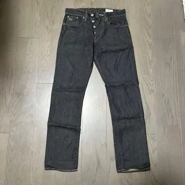 지스타 로우 블랙 데님 리지드 데님 스트레이트 이탈리아제