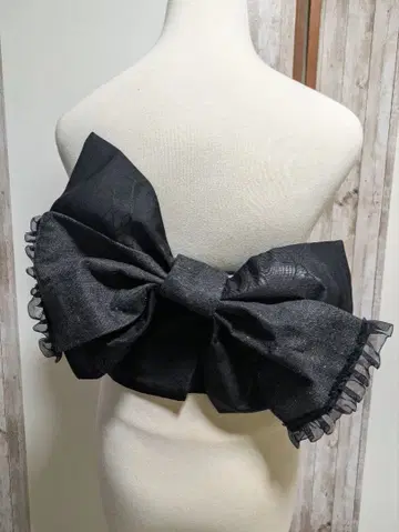 만들어진 오비, 부착 오비, 세로 화살 데님 레이스