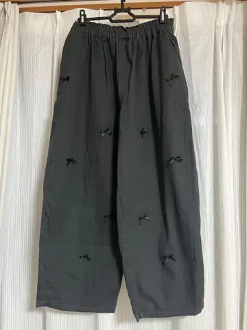 samansa mos2 리본 이지 팬츠