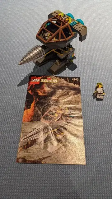 LEGO 4940 GRANITE GRINDER 드릴 워커