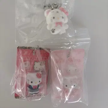 키티 가챠 포근포근 스노우