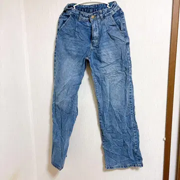 새상품급 SHEIN 라이트 블루 스트레이트 데님 [ S ]