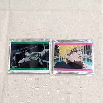 조셉 죠스타 시저 A 체펠리 암니버스 장면 사진 아크릴 카드