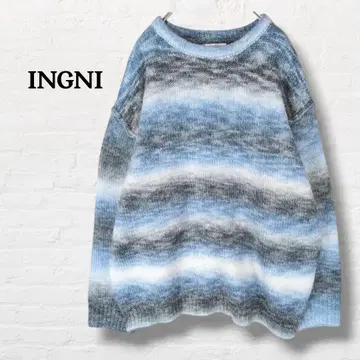 잉그 그라데이션 컬러 니트 스웨터 [ M ]