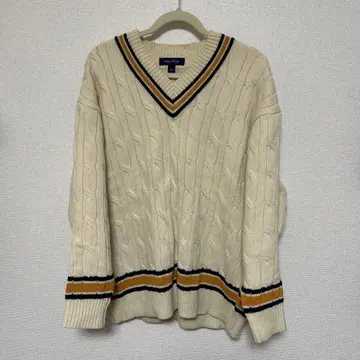 프릭스스토어 NAUTICA V넥 니트 스웨터