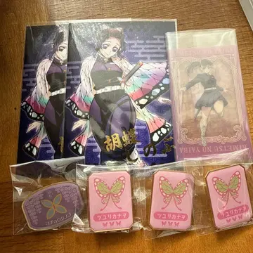 귀멸의 칼날 핀 배지 브로마이드 코쵸우 시노부 츠유리 카나오