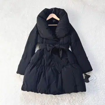 [ rienda ] 새상품 롱 다운 코트 벨트 포함 숄카라