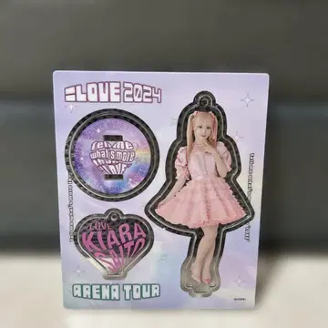 =LOVE 이코러브 사이토 지아라 아크릴 스탠드 핑키 의상