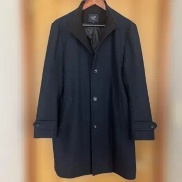 BEAMS HEART 네이비 스텐카라 코트