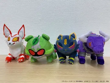 가면라이더 기츠 케미 봉제 인형 마스코트 4종 세트