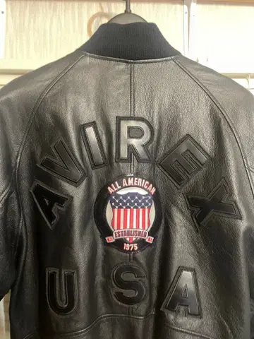 AVIREX 가죽 자켓