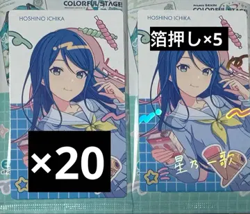 프로세카 호시노 이치카 에피카 Birthday 금박