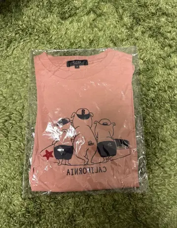 BEAMS HEART / 3피그 프린트 T셔츠