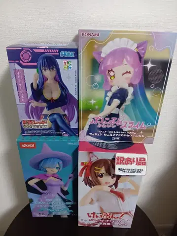 프라이즈 피규어 4개 세트 미개봉