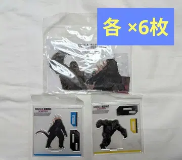 고질라 x 콩 새로운 제국 아크릴 스탠드 세트