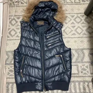 RUSTY 네이비 다운 베스트 L 사이즈