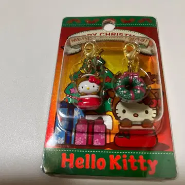 헬로키티 지퍼 마스코트 크리스마스 2005년 산리오 레어