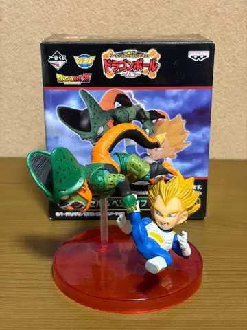 제일복권 드래곤볼 월드 컬렉션 C상 베지터 & 셀 피규어