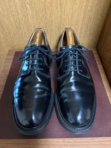 블랙 가죽 드레스 슈즈 비즈니스 슈즈 church