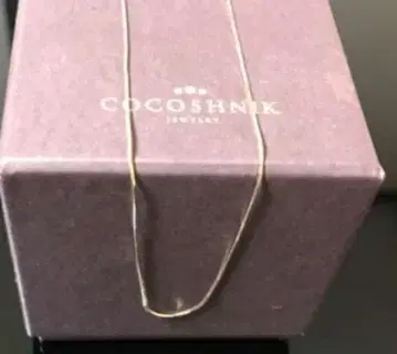 코코슈닉 스킨 목걸이 k10 YG
