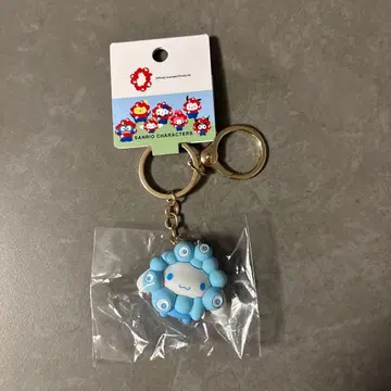 산리오 미야쿠미야쿠 파스텔 시나모롤 키링 시나몬 만박