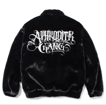 AphroditeGang CLASSICLOGOFAUX FUR JACKET