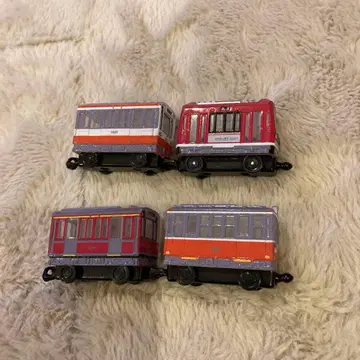 연결! 하코네 등산 철도 4개 세트 철도 모형