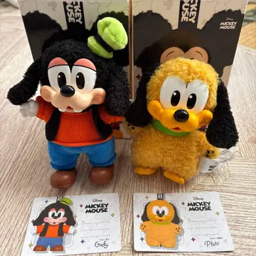 POP MART 미키 패밀리 구피 플루토 세트