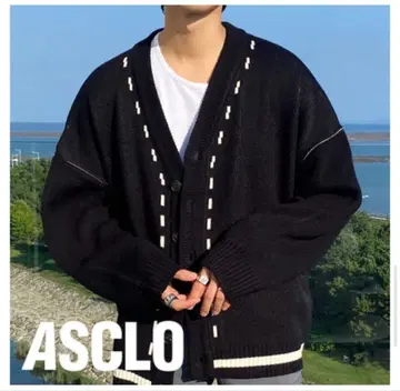 Bubble Loosefit Stitch Cardigan (2color)