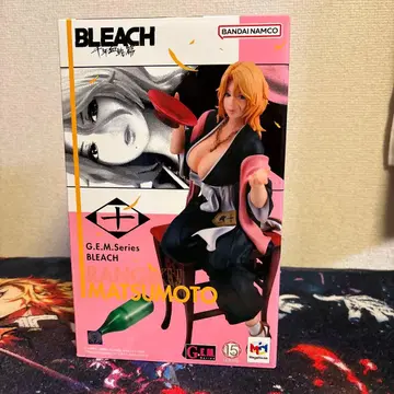 BLEACH G.E.M. 시리즈 마츠모토 란기쿠 피규어 살짝 취함