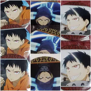 불꽃 소방대 캔뱃지 삼라 하단, 아서 보일 8개 세트 미개봉 새상품