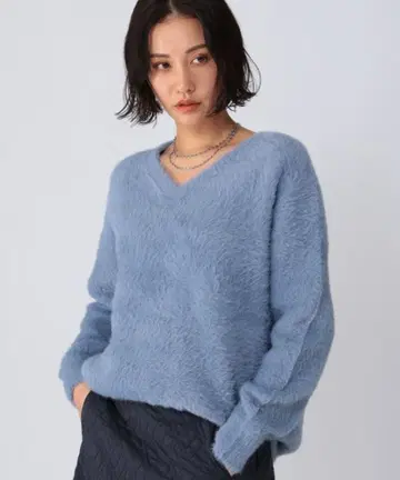 BARNYARDSTORM / 페더 W 페이스 니트