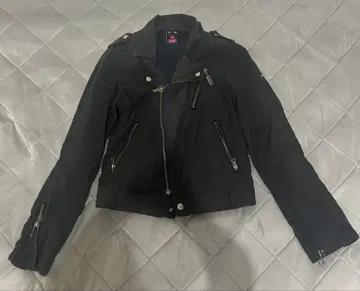 Xgirl 블랙 라이더 자켓