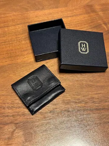 HW 해리 윈스턴 반지 케이스 가죽제품