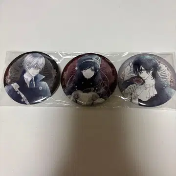 뱀파이어 기사 원화전 캔뱃지 3종 세트