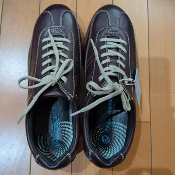 리걸 워커 다크 브라운 가죽 스니커즈