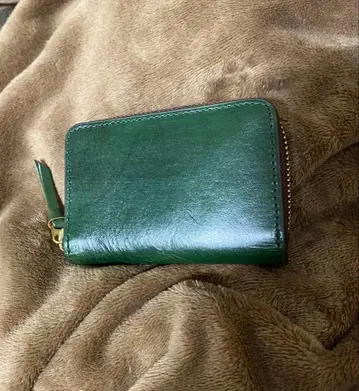 LIBERO ITALY LEATHER 동전 지갑 그린