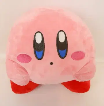 에스케이재팬 GB 봉제 인형 라운드원 한정판 커비 (손을 앞으로)