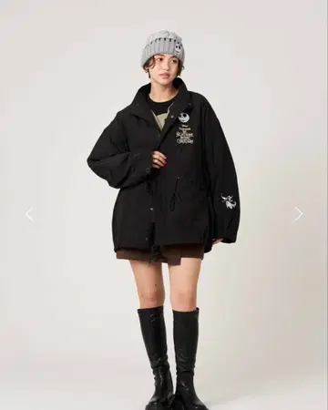 나이트메어 숏 모즈 코트 3WAY 사양 아우터