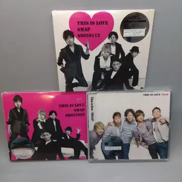 SMAP / 스맙 [ THIS IS LOVE ] 3장 세트 미개봉