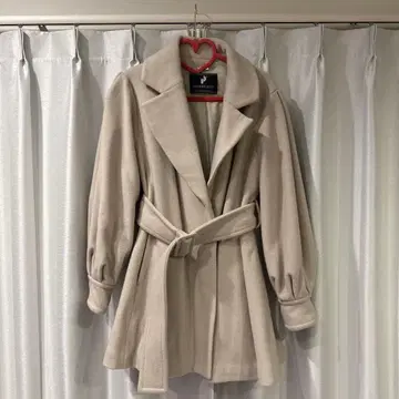 snidel 슬리브 볼륨 숏코트